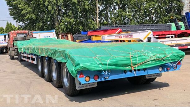 Semirremolque de Plataforma Cama Baja 4 Ejes será enviado a Argentina