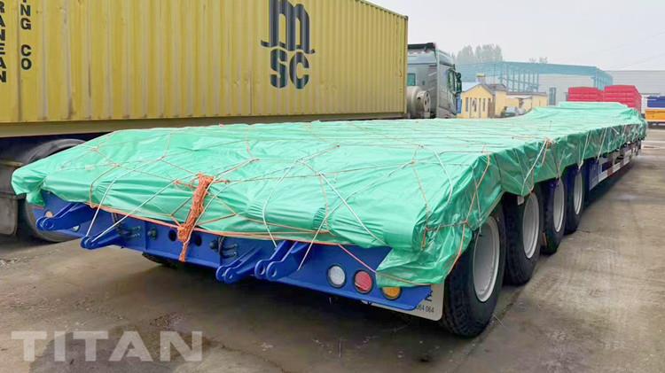 Semirremolque Cama Baja de 4 ejes en Venta en Dominican