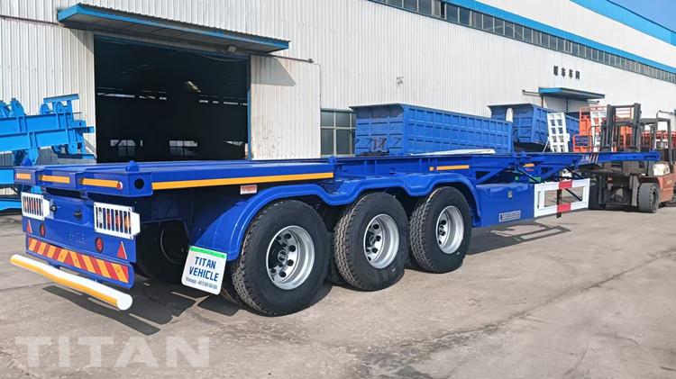 Remolque chasis portacontenedores 40 pies en venta en Costa Rica