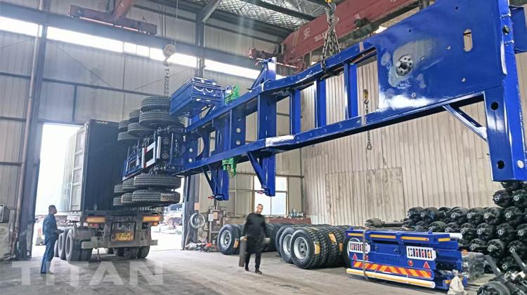 Remolque Chasis Portacontenedores 40 Pies será enviado a Costa Rica