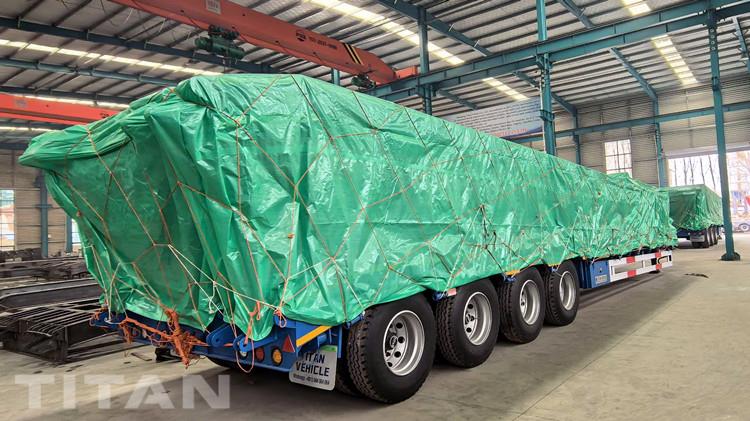 Semirremolque Gondola de 4 Ejes en Venta en El Salvador