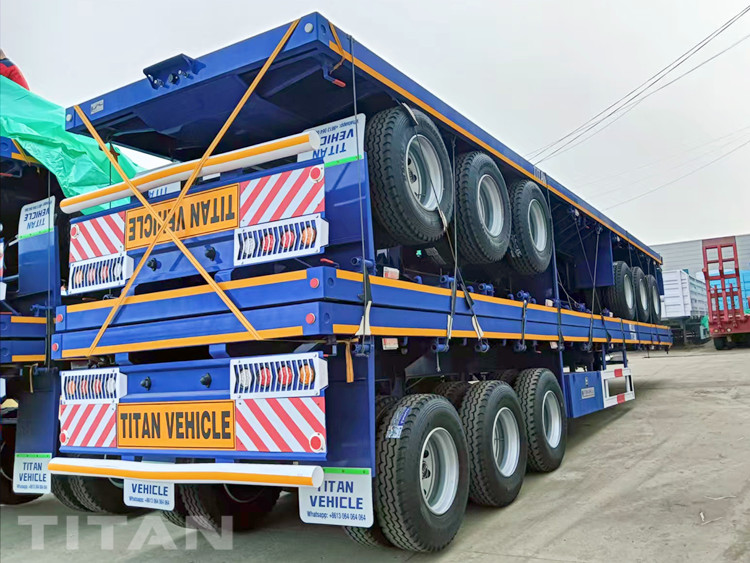 Trailer de Plataforma 3 Ejes en Venta en Peru
