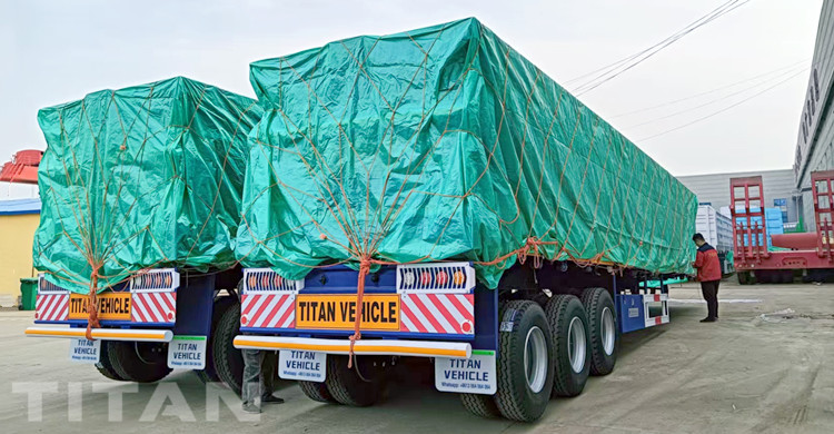 Trailer de Plataforma 3 Ejes en Venta en Peru