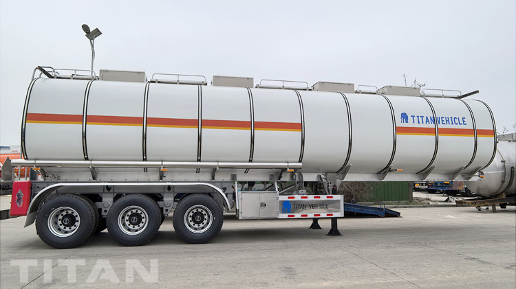 Remolque Cisterna Combustible de Aluminio en Venta en Venezuela