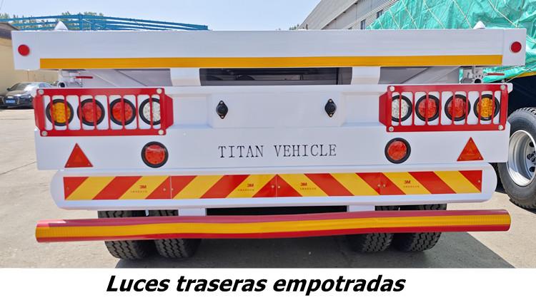 Semirremolque plataforma plana para trailer 3 ejes en venta en Santiago de Chile