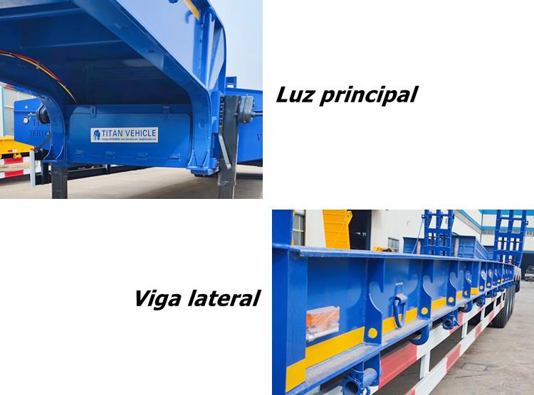 Semirremolque gondola rebajadas de 3 ejes en venta