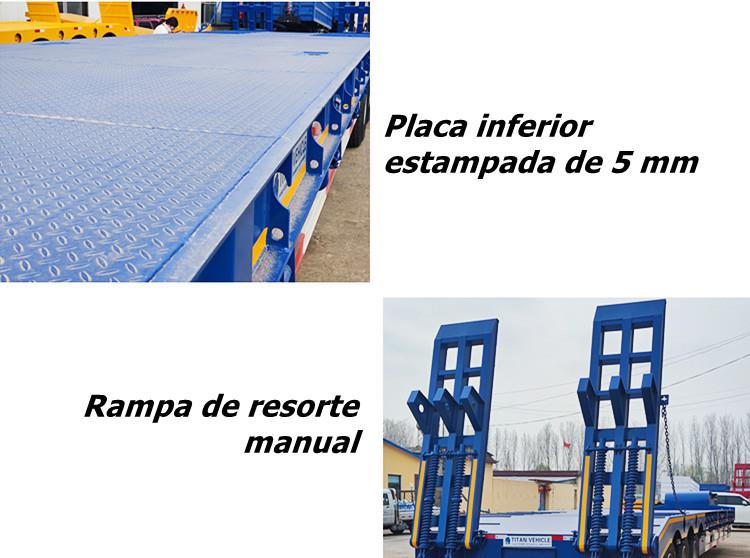 Semirremolque gondola rebajadas de 3 ejes en venta