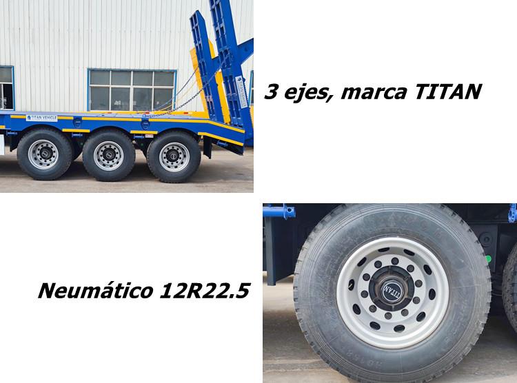 Semirremolque gondola rebajadas de 3 ejes en venta