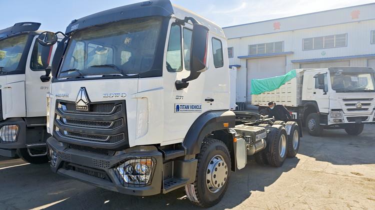 Cabeza de camion sinotruk howo 371 6x4 tractor usado