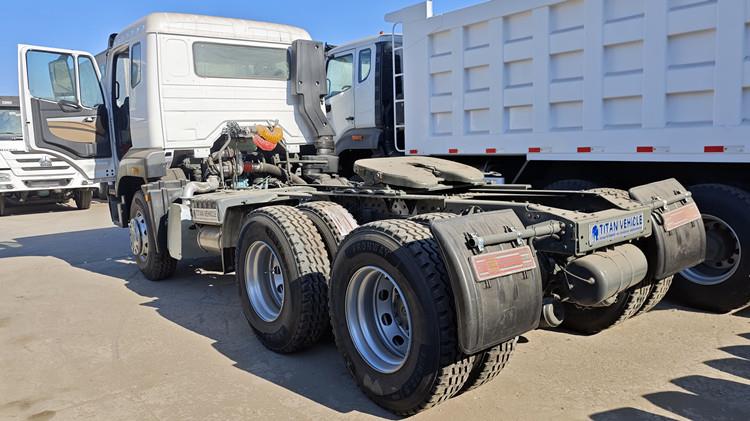 Cabeza de camion sinotruk howo 371 6x4 tractor usado