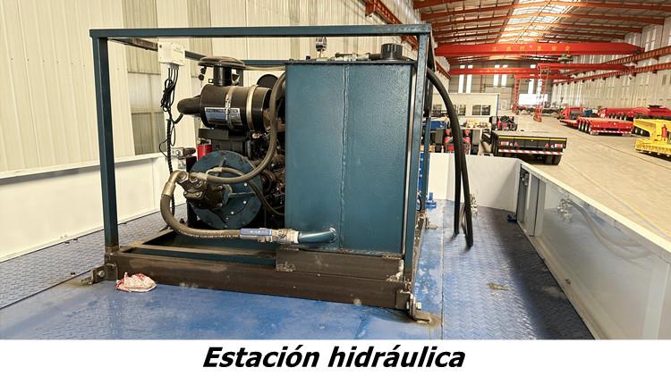 Modular goldhofer SPMT remolque autopropulsado