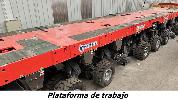 Remolque modular mammoet SPMT cometto