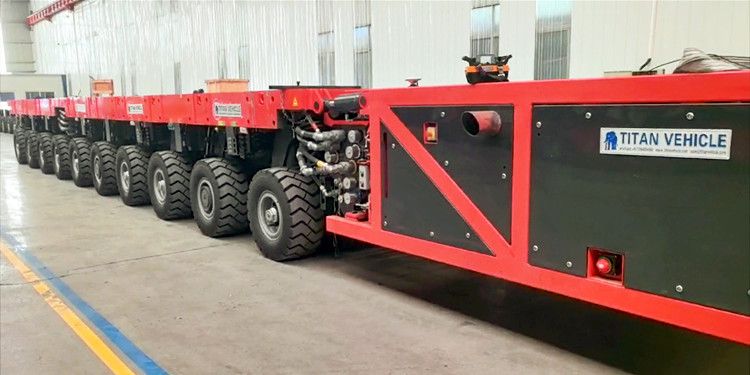 Remolque modular mammoet SPMT cometto