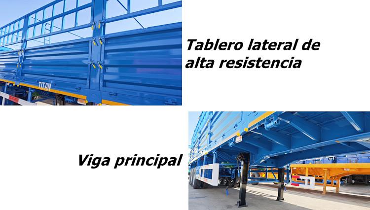 Semirremolque tipo jaula ganadera vaquera en venta