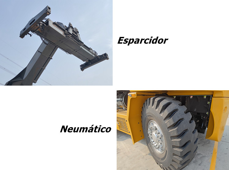 Reachstackers apiladora de contenedores