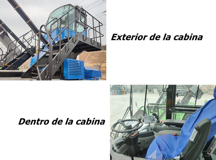 Manipulador de carretilla elevadora para contenedores