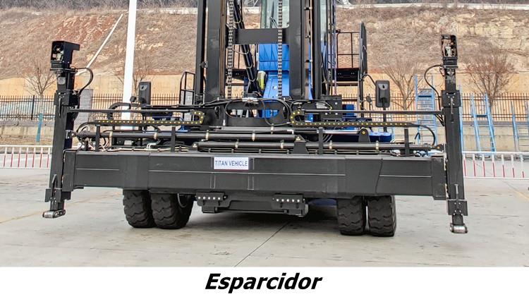 Manipulador de carretilla elevadora para contenedores