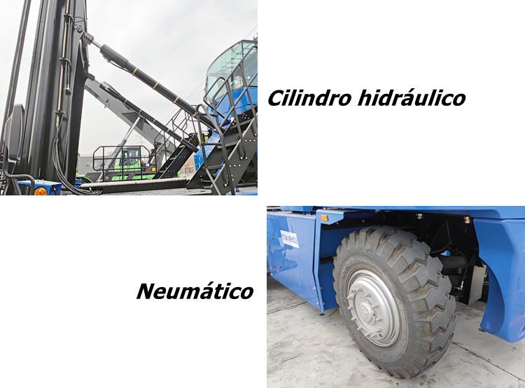 Manipulador de carretilla elevadora para contenedores