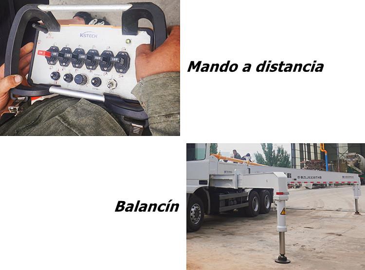 Camión bomba de hormigón precio