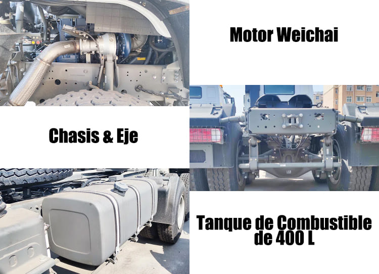 Tracto Sinotruk Howo 6x4 Camiones Precio