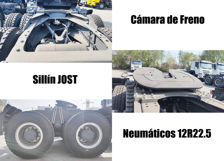Tracto Sinotruk Howo 6x4 Camiones Precio
