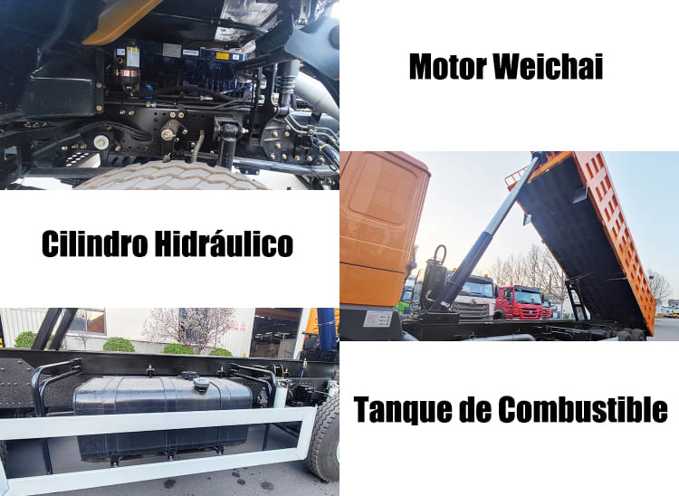 Volquete Camion Shacman F3000