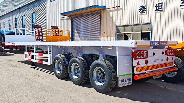 Semirremolque Plataforma 40 Pies 3/Tres Ejes Para Trailer en Mexico