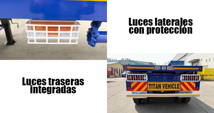 Trailer Con Plataforma Plana Para Trailer 4 Ejes en Argentina