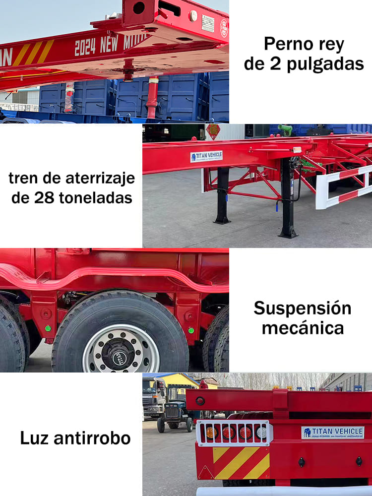 venta de chasis para contenedores de 40 pies