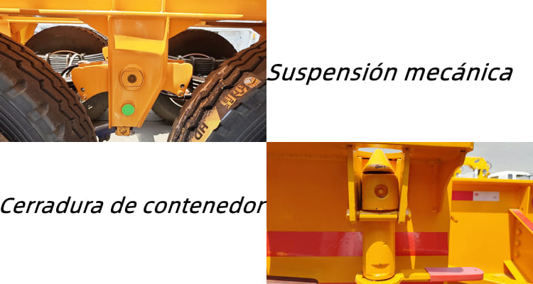 Sideloader Remolque Para Carga Lateral de Contenedor