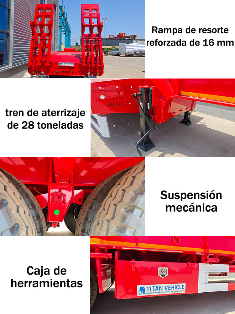 Semirremolques Gondolas Rebajadas 3 Tres Ejes