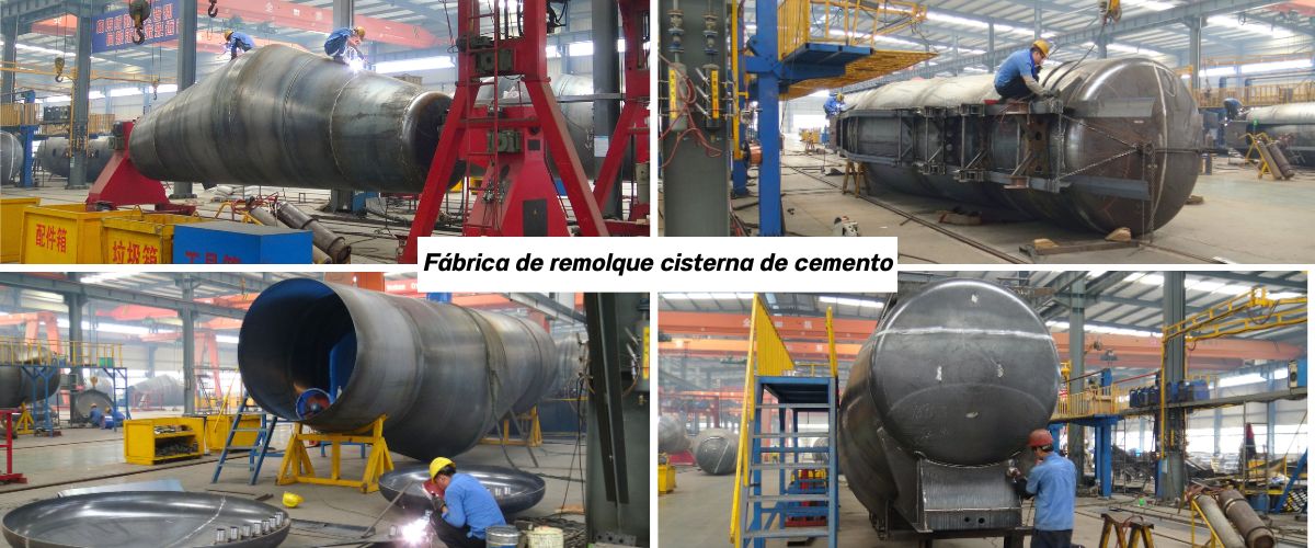 Remolque Cisterna de Cemento en Venta