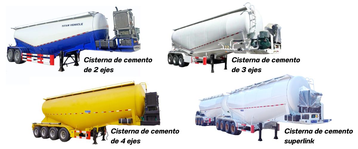 Remolque Cisterna de Cemento en Venta