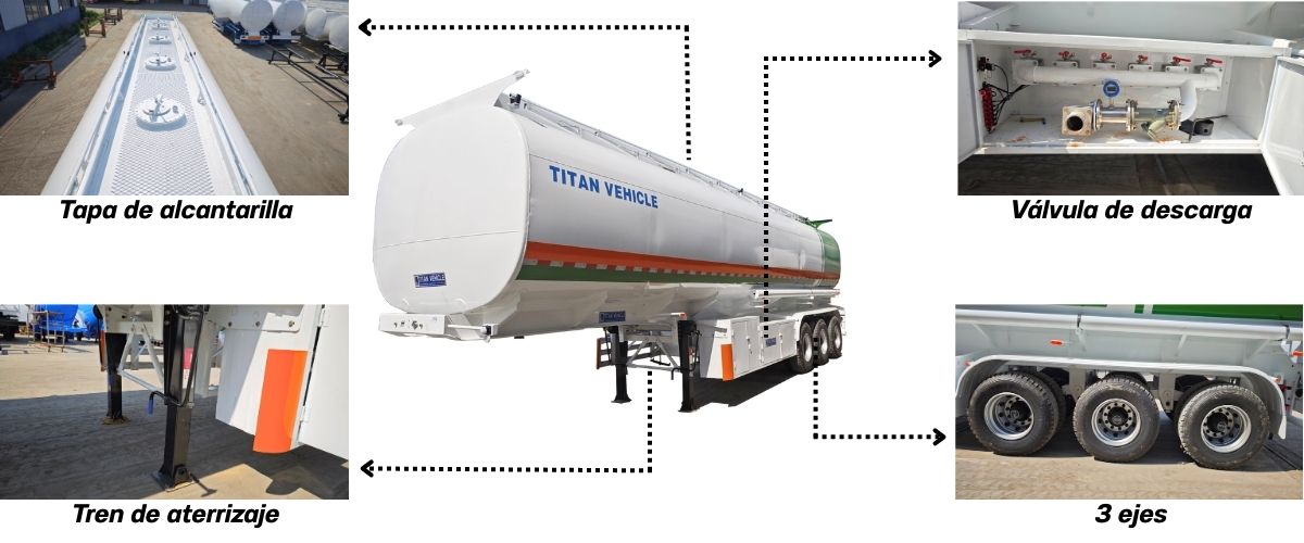 Cisterna de Combustible Para Gasolina en Venta