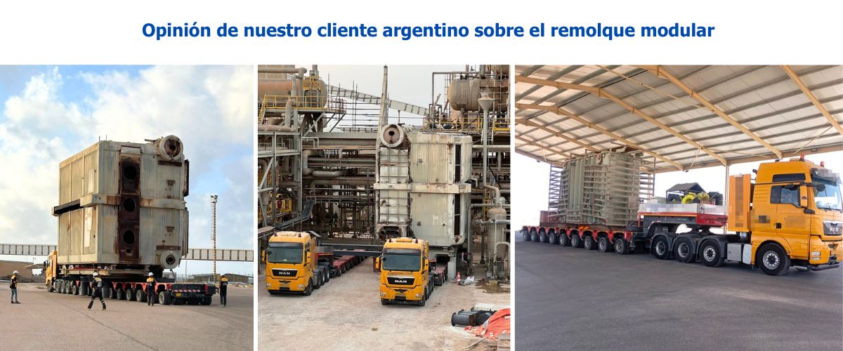 Vehículos para transporte de carga extradimensionada