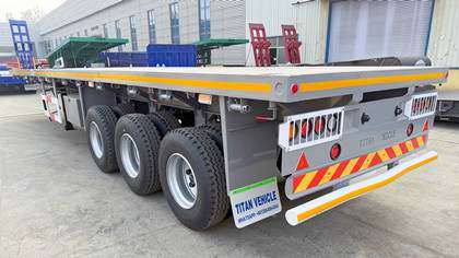 Trailer con plataforma de 12 metros